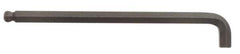 Bondhus - 10mm Hex, Short Arm, Ball End Hex Key - 7-49/64" OAL, Protanium High Torque Steel, Metric System of Measurement - Exact Tool & Supply
