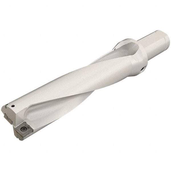 Iscar - 3.94" Max Drill Depth, 4xD, 25mm Diam, Indexable Insert Drill - 2 Inserts, 1-1/4" Shank Diam, Straight Shank - Exact Tool & Supply