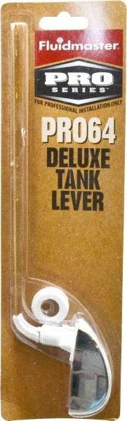 Fluidmaster - Tank Levers Arm Length: 9-1/4 (Inch) Style: Euro Style - Exact Tool & Supply