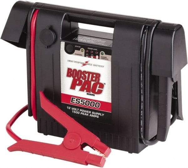 Solar - 12 VDC Jump Starter - 1,500 Peak Amps/400 Crank Amps - Exact Tool & Supply