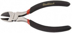 Blackhawk by Proto - 6-1/2" OAL, 10 AWG Capacity, Diagonal Cutter - 13/16" Jaw Length x 7/8" Jaw Width, Cushion Grip Handle - Exact Tool & Supply