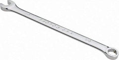 Proto - 1/4" 12 Point Combination Wrench - 5-3/8" OAL, Steel, Chrome Finish - Exact Tool & Supply