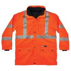8385 M ORANGE 4-IN-1 JACKET - Exact Tool & Supply