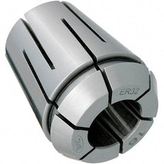 Techniks - 3/16" ER25 Coolant Collet - 1.339" OAL, 1.02" Overall Diam - Exact Tool & Supply