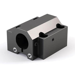 Global CNC Industries - Turret & VDI Tool Holders; Type: Mazak ID Block ; Clamping System: 94mm X 84mm ; Tool Axis: ID ; Through Coolant: No ; Additional Information: 4 Mounting Holes - Exact Tool & Supply