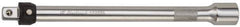 Blackhawk by Proto - 1/2" Drive Locking Socket Extension - 9-7/8" OAL, Nickel Chrome Finish - Exact Tool & Supply