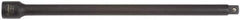 Blackhawk by Proto - 3/8" Drive Impact Socket Extension - 10" OAL, Black Oxide Finish - Exact Tool & Supply