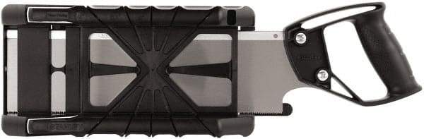 Stanley - Back Saw Miter Box & Saw - 5-19/32" Box Width x 18" Box Length - Exact Tool & Supply