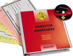 Marcom - Asbestos Awareness, Multimedia Training Kit - 14 Minute Run Time DVD, English and Spanish - Exact Tool & Supply