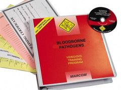 Marcom - Bloodborne Pathogens in Commercial and Industrial Facilities, Multimedia Training Kit - 24 Minute Run Time DVD, English and Spanish - Exact Tool & Supply