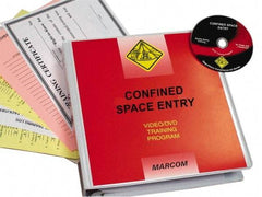 Marcom - Confined Space Entry, Multimedia Training Kit - 19 Minute Run Time DVD, English and Spanish - Exact Tool & Supply