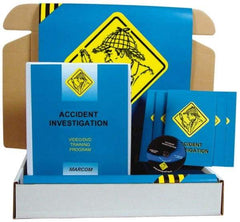 Marcom - Accident Investigation, Multimedia Training Kit - 13 Minute Run Time DVD, English and Spanish - Exact Tool & Supply