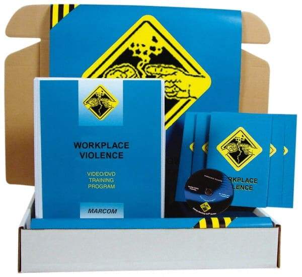 Marcom - Workplace Violence, Multimedia Training Kit - 14 Minute Run Time DVD, English and Spanish - Exact Tool & Supply