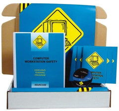 Marcom - Computer Workstation Safety, Multimedia Training Kit - 18 Minute Run Time DVD, English and Spanish - Exact Tool & Supply