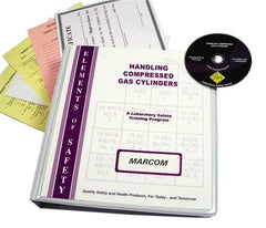 Marcom - Handling of Compressed Gas Cylinders, Multimedia Training Kit - DVD, English - Exact Tool & Supply
