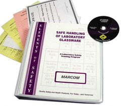 Marcom - Safe Handling of Laboratory Glassware, Multimedia Training Kit - DVD, English - Exact Tool & Supply