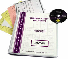 Marcom - Using Material Safety Data Sheets in the Laboratory, Multimedia Training Kit - DVD, English - Exact Tool & Supply