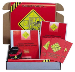 Marcom - Forklift, Powered Industrial Truck Safety, Multimedia Training Kit - 28 Minute Run Time DVD, English and Spanish - Exact Tool & Supply