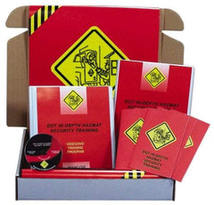 Marcom - DOT In-Depth HazMat Security, Multimedia Training Kit - 16 Minute Run Time DVD, English and Spanish - Exact Tool & Supply