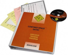 Marcom - Confined Space Entry, Multimedia Training Kit - 21 min Run Time DVD, English & Spanish - Exact Tool & Supply