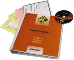Marcom - HazMat Labeling, Multimedia Training Kit - 21 min Run Time DVD, English & Spanish - Exact Tool & Supply