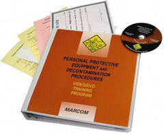 Marcom - Personal Protective Equipment & Decontamination Procedures, Multimedia Training Kit - 21 min Run Time DVD, English & Spanish - Exact Tool & Supply