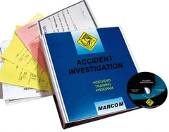 Marcom - Accident Investigation, Multimedia Training Kit - 13 Minute Run Time DVD, English and Spanish - Exact Tool & Supply