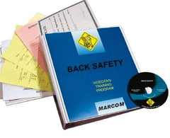 Marcom - Back Safety, Multimedia Training Kit - 21 Minute Run Time DVD, English and Spanish - Exact Tool & Supply