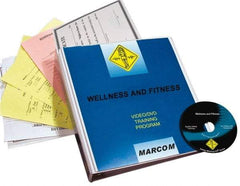 Marcom - Wellness and Fitness, Multimedia Training Kit - 13 Minute Run Time DVD, English and Spanish - Exact Tool & Supply