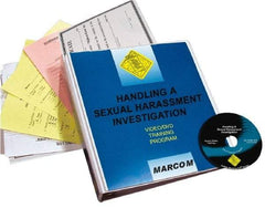 Marcom - Handling a Sexual Harassment Investigation, Multimedia Training Kit - 20 Minute Run Time DVD, English and Spanish - Exact Tool & Supply