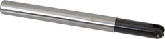LMT - 3/4" Cut Diam, 2.36" Max Depth of Cut, 3/4" Shank Diam, 8.27" OAL, Indexable Ball Nose End Mill - 2.36" Head Length, Straight Shank, EBG-R Toolholder, WPR 0750 Insert - Exact Tool & Supply