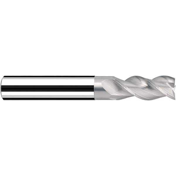 Fraisa - 5/8, 1-1/4" LOC, 5/8" Shank Diam, 4" OAL, 3 Flute Solid Carbide Square End Mill - Exact Tool & Supply