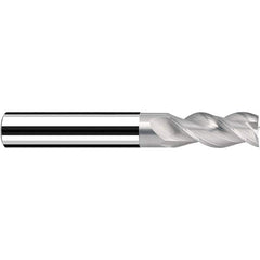 Fraisa - 5/8, 1-1/4" LOC, 5/8" Shank Diam, 4" OAL, 3 Flute Solid Carbide Square End Mill - Exact Tool & Supply