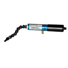 Vortec - Cold Air Coolant Systems; Type: Cold Air Gun ; Air Capacity (BTU/Hr): 1500 ; Hose Length (Inch): 8 ; Hose Inside Diameter (Inch): 3/8 ; Number of Outlets: 1.000 ; Tank/Unit Length (Inch): 10-5/8 - Exact Tool & Supply