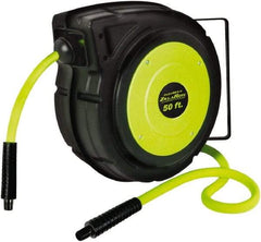 Legacy - 50' Spring Retractable Hose Reel - 150 psi, Hose Included - Exact Tool & Supply