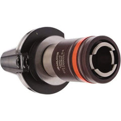 Emuge - 25mm Straight Shank Diam Tension & Compression Tapping Chuck - M4.5 Min Tap Capacity, 98mm Projection, Size 3 Adapter, Quick Change, Through Coolant - Exact Tool & Supply