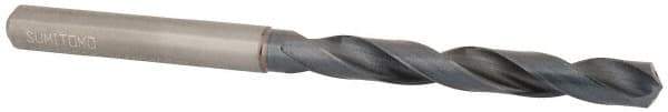 Sumitomo - 8.5mm 135° Solid Carbide Jobber Drill - TiAlCr/TiSi Finish, 127mm OAL - Exact Tool & Supply
