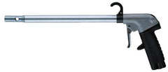 Guardair - 120 Max psi High Power Venturi Nozzle Pistol Grip Blow Gun - 3/8 NPT, 72" Tube Length, Aluminum - Exact Tool & Supply