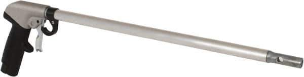 Guardair - 120 Max psi High Power Venturi Nozzle Pistol Grip Blow Gun - 3/8 NPT, 18" Tube Length, Aluminum - Exact Tool & Supply