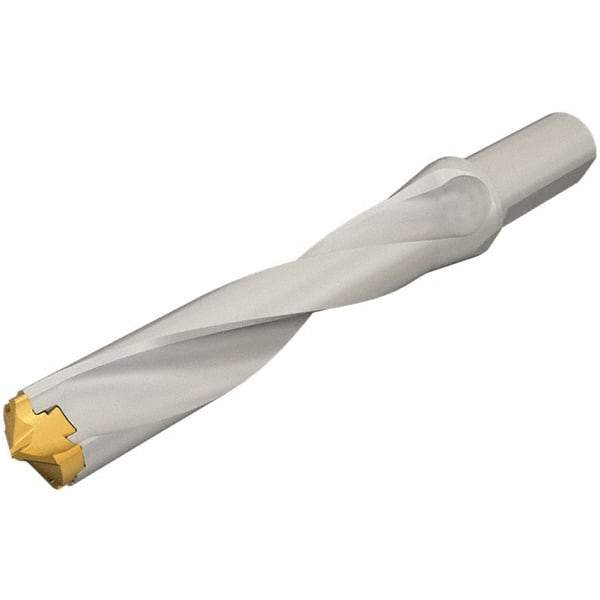 Iscar - 23 to 23.9mm Diam, 5xD, 115mm Max Depth, 25mm Shank Diam, 201.5mm OAL, Replaceable Tip Drill - IDI-SG, IDI-SK Insert, 23 Seat Size, DCM Toolholder, Series ChamDrill - Exact Tool & Supply