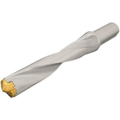 Iscar - 23 to 23.9mm Diam, 5xD, 115mm Max Depth, 25mm Shank Diam, 201.5mm OAL, Replaceable Tip Drill - IDI-SG, IDI-SK Insert, 23 Seat Size, DCM Toolholder, Series ChamDrill - Exact Tool & Supply