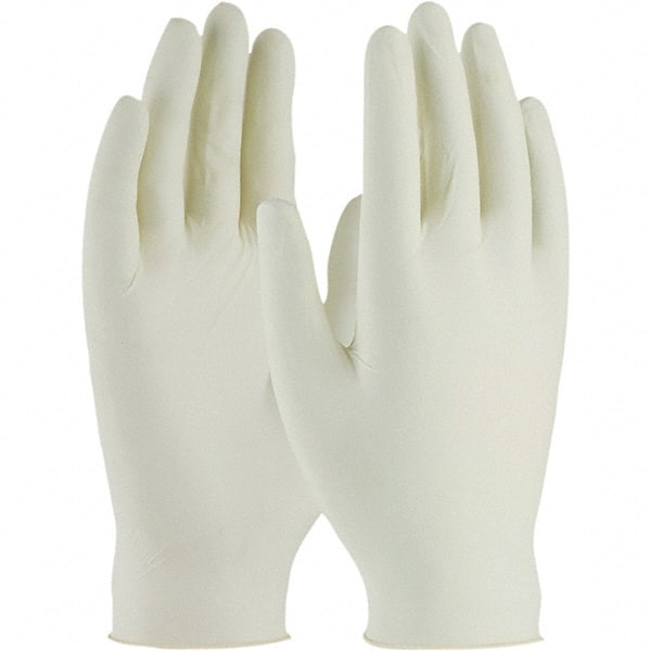 PIP - Disposable/Single Use Gloves Powder Style: Powder Free Material: Latex - Exact Tool & Supply