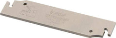 Iscar - 1.0236" Blade Height, 0.1339" Blade Width, 4.3307" OAL, Neutral Cut, Single End Indexable Cut-Off Blade - TGFH Blade, Sumo-Grip, Tang-Grip Series - Exact Tool & Supply