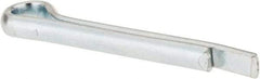 Made in USA - 3/16" Diam x 1-1/2" Long Hammerlock Cotter Pin - Grade 2, Zinc-Plated, Steel - Exact Tool & Supply