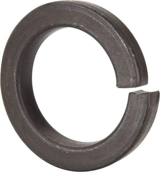 Value Collection - 1-7/8", 1.883" ID, 0.422" Thick Split Lock Washer - Grade 8 Spring Steel, Uncoated, 1.883" Min ID, 1.914" Max ID, 2.811" Max OD - Exact Tool & Supply