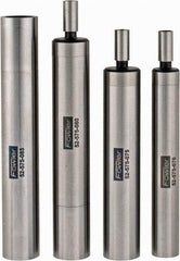 Fowler - 3/8, 1/2 Inch Shank Diameter, 0.0002 Inch Accuracy, Edge Finder Set - 0.5 Inch Head Diameter, Cylindrical Head Type, Includes 4 Attachments, Wooden Case, 4 Pieces - Exact Tool & Supply