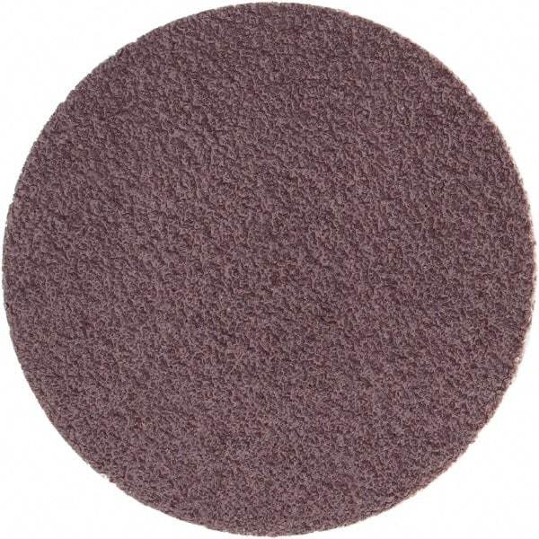 Standard Abrasives - 1-1/2" Disc Diam, 80 Grit, Aluminum Oxide Quick Change Disc - Type P Attaching System, Coated, Red, Medium Grade, 25,000 RPM - Exact Tool & Supply