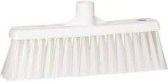 Vikan - 5-5/8" OAL Polyester Bristle Lobby Broom - 3" Bristle Length, 11" Wide - Exact Tool & Supply