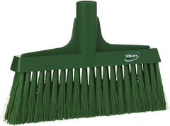 Vikan - 6-3/4" OAL Polyester Bristle Lobby Broom - 3" Bristle Length, 9-1/2" Wide - Exact Tool & Supply