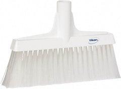 Vikan - 6-3/4" OAL Polyester Bristle Lobby Broom - 3" Bristle Length, 9-1/2" Wide - Exact Tool & Supply